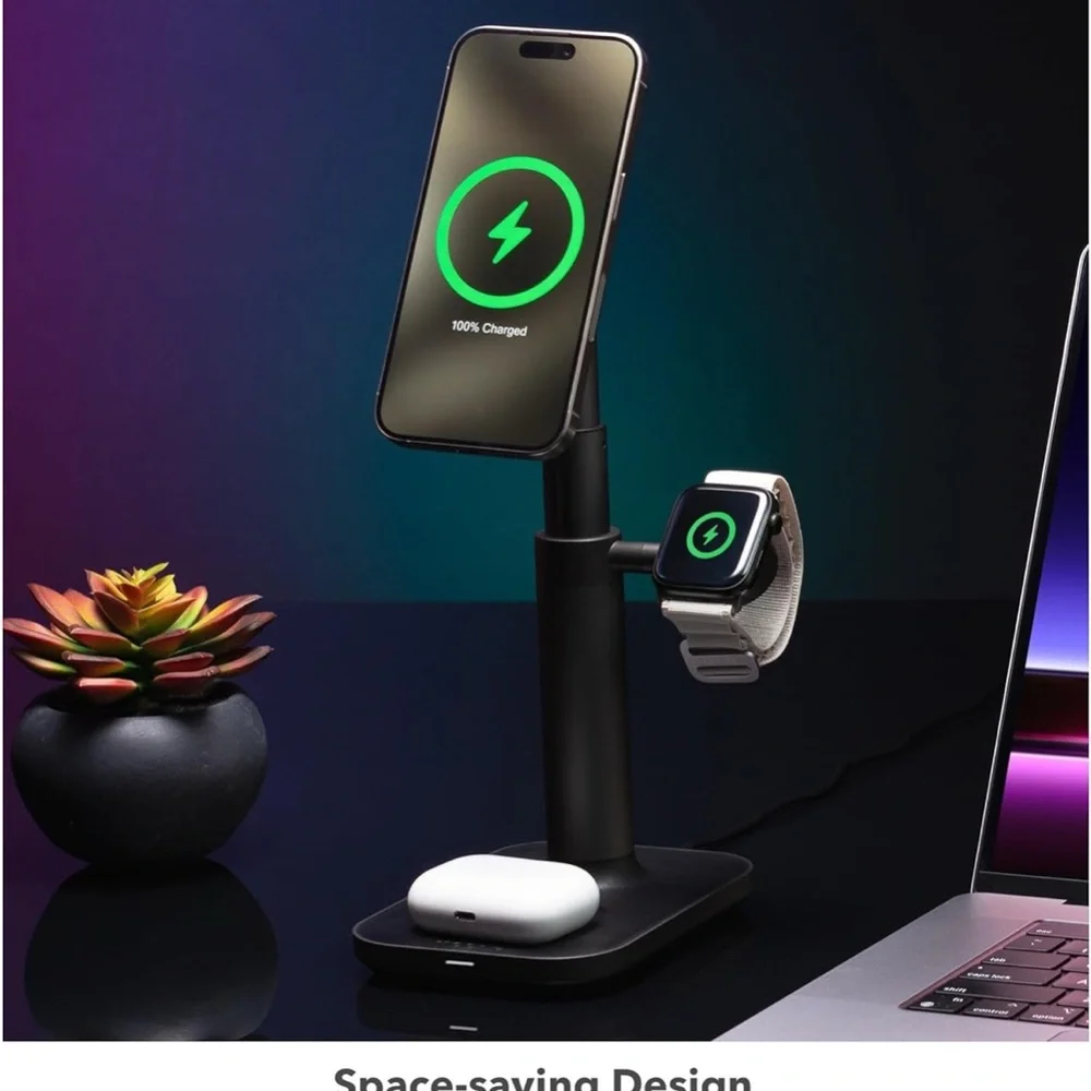 mophie MagSafe 3-in-1 Wireless Charging Stand